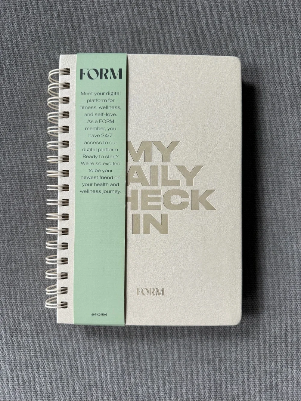 NWT FORM Daily Wellness Journal